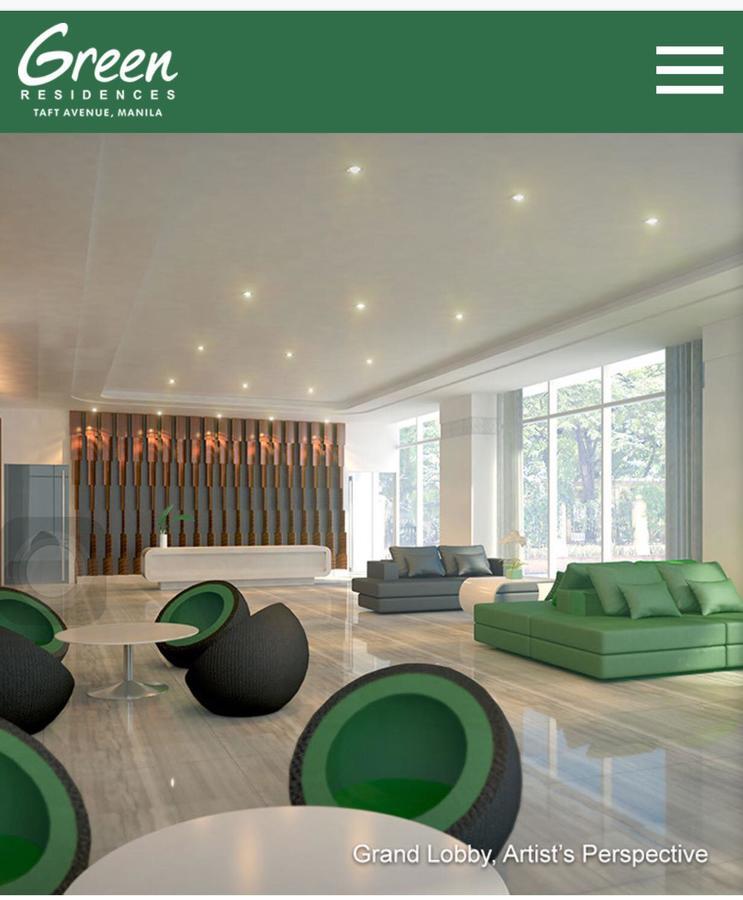 Stays At Green Residences 1 Studio Room Couples Bed With Complimentary Breakfast For 2 มะนิลา ภายนอก รูปภาพ